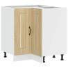 Kalmar Sonoma Oak Kitchen Corner Base Cabinet - Optimize Space