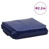 Heavy-Duty Blue Tarpaulin Ø 2.2m - 650 g/m² | Hipomarket