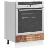  Oven Cabinet Kalmar Old Wood Engineered Wood Colour old wood Quantity in Package 1 Model oven cabinet 60 cm Number of 