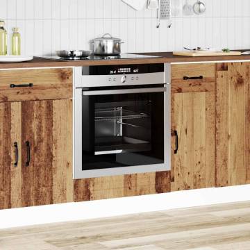 Kalmar Old Wood Oven Cabinet | Stylish & Space-Saving Design