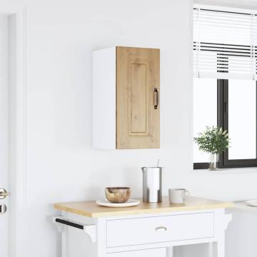 Kalmar Artisan Oak Kitchen Wall Cabinet | Space-Saving Design