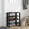  Shoe Rack Black 61x32x70 cm Engineered Wood Colour black Quantity in Package 1 Height 70 cm Number of 