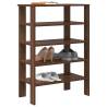  Shoe Rack Brown Oak 61x32x87.5 cm Engineered Wood Colour brown oak Quantity in Package 1 Height 87.5 cm Number of 