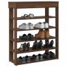  Shoe Rack Brown Oak 80x30x98 cm Engineered Wood Colour brown oak Quantity in Package 1 Width 80 cm Number of 