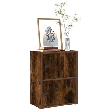 Bookcase Smoked Oak 40x24x52 cm | Stylish Storage Solution