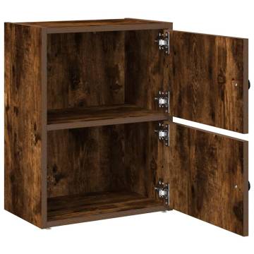 Bookcase Smoked Oak 40x24x52 cm | Stylish Storage Solution