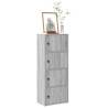  Bookcase Grey Sonoma 40x24x102 cm Engineered Wood Colour grey sonoma Quantity in Package 1 Height 102 cm 