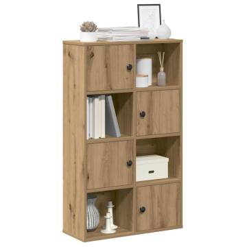 Bookcase Artisan Oak 60x24x101.5 cm - Stylish Home Storage