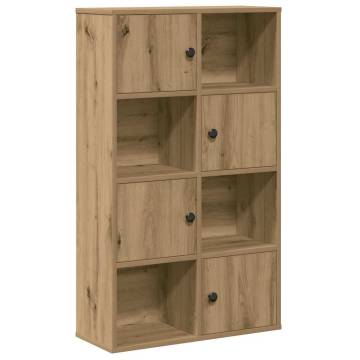 Bookcase Artisan Oak 60x24x101.5 cm - Stylish Home Storage