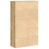 Bookcase Artisan Oak 60x24x101.5 cm - Stylish Home Storage