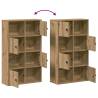 Bookcase Artisan Oak 60x24x101.5 cm - Stylish Home Storage