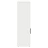 Stylish White Bookcase 60x24x85 cm | Durable Engineered Wood