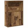 Bookcase Old Wood 60x24x85 cm - Stylish Storage Solution