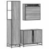 3 Piece Grey Sonoma Bathroom Furniture Set | Hipomarket