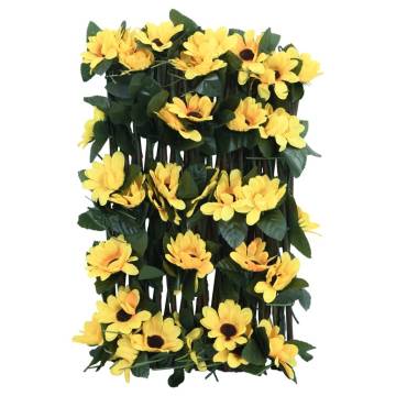 Artificial Ivy Trellis Expandable Yellow - 180x20 cm