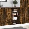 Bottom Cabinet in Smoked Oak - Optimise Kitchen Space | HipoMarket