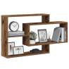 Old Wood Wall Shelf - 104x20x58.5 cm Engineered Wood Storage