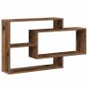 Old Wood Wall Shelf - 104x20x58.5 cm Engineered Wood Storage