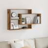 Old Wood Wall Shelf - 104x20x58.5 cm Engineered Wood Storage