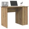  Desk Artisan Oak 100x55x75 cm Engineered Wood Colour artisan oak 