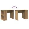 Artisan Oak Desk - 100x55x75 cm | Hipomarket