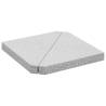 Grey Granite Umbrella Weight Plates - 14 kg (2 pcs)