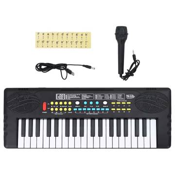 37 Keys Electric Keyboard with Microphone for Kids