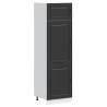 Kalmar Black Kitchen Cupboard - Stylish & Durable Storage