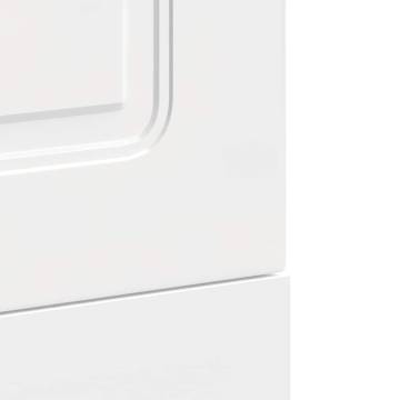 Kalmar High Gloss White Dishwasher Panel - 45x1.5x67 cm