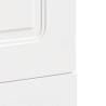 Kalmar High Gloss White Dishwasher Panel - 45x1.5x67 cm