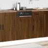 Kalmar Brown Oak Dishwasher Panel - Durable Engineered Wood