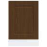 Kalmar Brown Oak Dishwasher Panel - Durable Engineered Wood