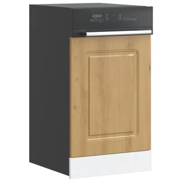 Kalmar Dishwasher Panel - Artisan Oak 45x1.5x67 cm