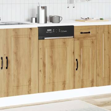 Kalmar Dishwasher Panel - Artisan Oak 45x1.5x67 cm