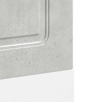 Kalmar Concrete Grey Dishwasher Panel - Durable & Timeless Design