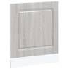 Kalmar Grey Sonoma Dishwasher Panel - Durable Engineered Wood