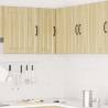 Kitchen Wall Corner Cabinet Lucca | Sonoma Oak Storage