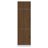 Lucca Brown Oak Kitchen Cupboard - Durable & Stylish Storage