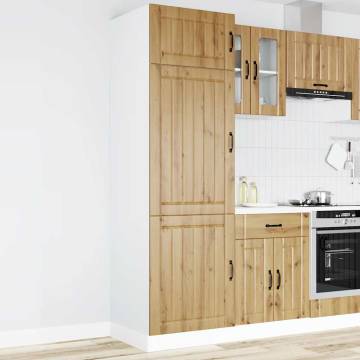 Lucca Artisan Oak Kitchen Cupboard - Stylish Storage Solution