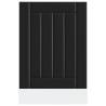 Lucca Black Engineered Wood Dishwasher Panel | HipoMarket