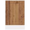 Lucca Dishwasher Panel - Old Wood Engineered Wood | HipoMarket