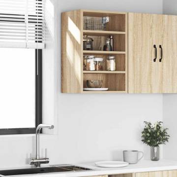 Hanging Cabinet Sonoma Oak - Space-Saving Storage Solution