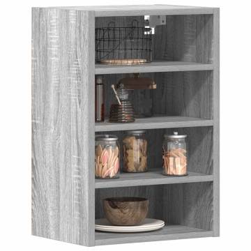 Hanging Cabinet Grey Sonoma - 40x29.5x60 cm Engineered Wood