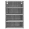 Hanging Cabinet Grey Sonoma - 40x29.5x60 cm Engineered Wood