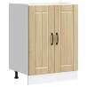  Sink Base Cabinet Lucca Sonoma Oak Engineered Wood Colour sonoma oak Quantity in Package 1 Model sink base cabinet 60 cm Number of 