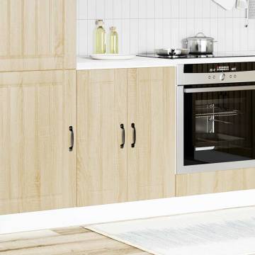 Sink Base Cabinet Lucca Sonoma Oak - Durable & Spacious