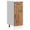  Kitchen Base Cabinet Lucca Old Wood Engineered Wood Colour old wood Quantity in Package 1 Model 1x bottom cabinet (1 door 1 drawer) 30 cm Number of 