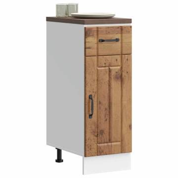 Lucca Old Wood Kitchen Base Cabinet - Stylish & Durable Storage