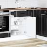 Lucca Black Kitchen Base Cabinet | Durable & Stylish Storage