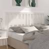 Headboard White 146x4x100 cm Solid Wood Pine Colour white Size 146 x 100 cm Quantity in Package 1 